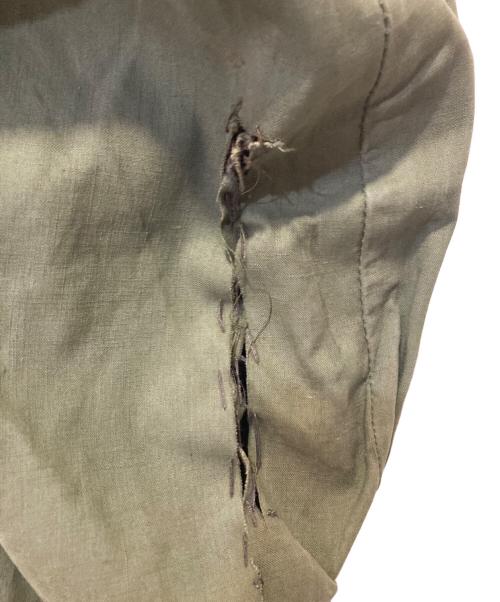 U'S NAVY（アメリカ海軍）U'S NAVY (ユーエスネイビー) デッキパーカー オリーブ サイズ:Ｌの古着・服飾アイテム