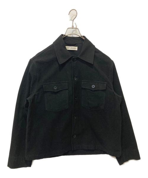 OUR LEGACY（アワーレガシー）OUR LEGACY (アワーレガシー) EVENING COACH JACKET ブラック サイズ:46の古着・服飾アイテム