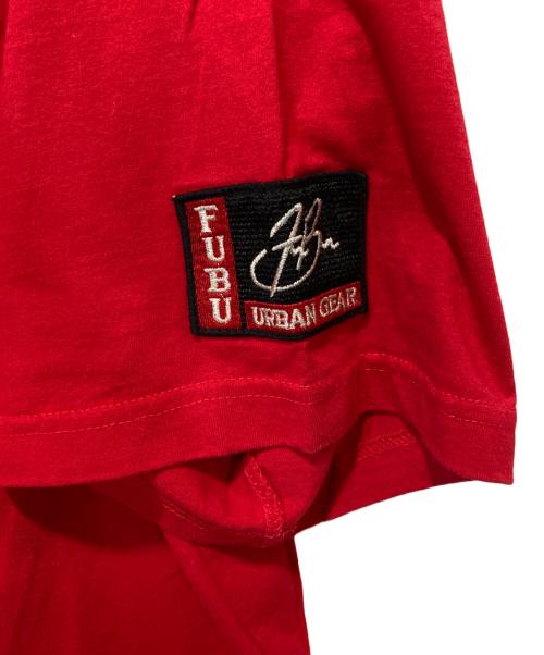 FUBU（フブ）FUBU (フブ) プリントTシャツ レッド サイズ:XXLの古着・服飾アイテム