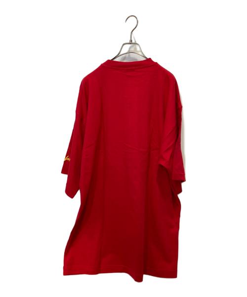 FUBU（フブ）FUBU (フブ) ロゴTシャツ レッド サイズ:Ｌの古着・服飾アイテム