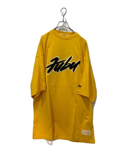 FUBU（フブ）FUBU (フブ) ロゴTシャツ イエロー サイズ:XLの古着・服飾アイテム