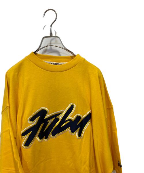 FUBU（フブ）FUBU (フブ) ロゴTシャツ イエロー サイズ:XLの古着・服飾アイテム