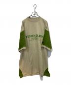 FUBUフブ）の古着「刺繍カットソー」｜ベージュ