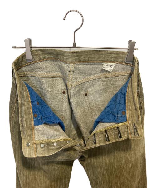 SUGAR CANE（シュガーケーン）SUGAR CANE (シュガーケーン) デニムパンツ グリーン サイズ:W31　L34の古着・服飾アイテム