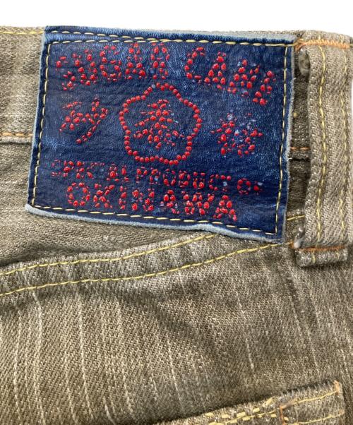 SUGAR CANE（シュガーケーン）SUGAR CANE (シュガーケーン) デニムパンツ グリーン サイズ:W31　L34の古着・服飾アイテム