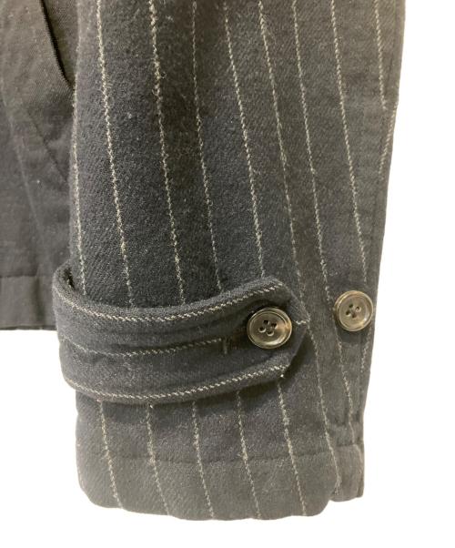 COMME des GARCONS HOMME PLUS（コムデギャルソンオムプリュス）COMME des GARCONS HOMME PLUS (コムデギャルソンオムプリュス) ウール ボンバージャケット ネイビー サイズ:Ｍの古着・服飾アイテム