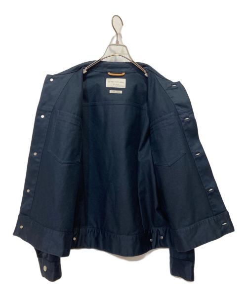 TOMORROW LAND（トゥモローランド）TOMORROW LAND (トゥモローランド) コットンサテン トラッカージャケット ネイビー サイズ:Ｍの古着・服飾アイテム