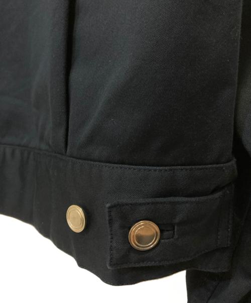 TOMORROW LAND（トゥモローランド）TOMORROW LAND (トゥモローランド) コットンサテン トラッカージャケット ネイビー サイズ:Ｍの古着・服飾アイテム