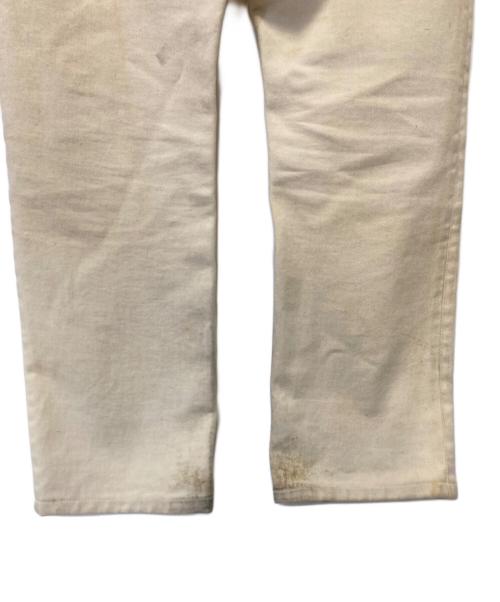 HELMUT LANG（ヘルムートラング）HELMUT LANG (ヘルムートラング) サビ加工デニムパンツ ベージュ サイズ:29の古着・服飾アイテム