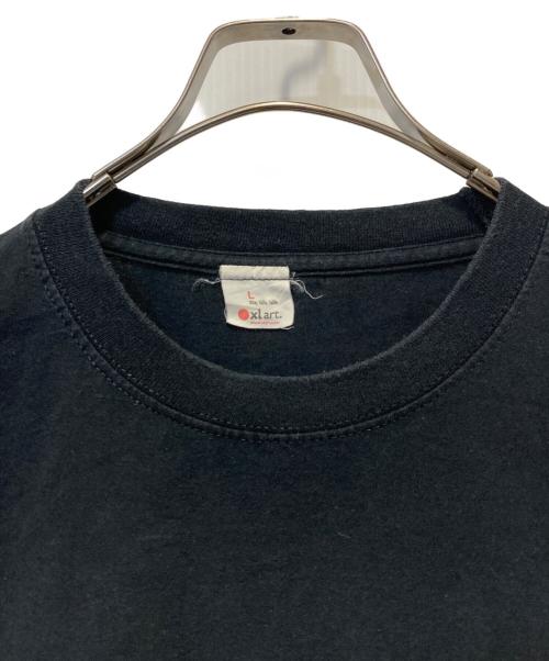 古着（フルギ）古着 (フルギ) プリントTシャツ ブラック サイズ:XLの古着・服飾アイテム