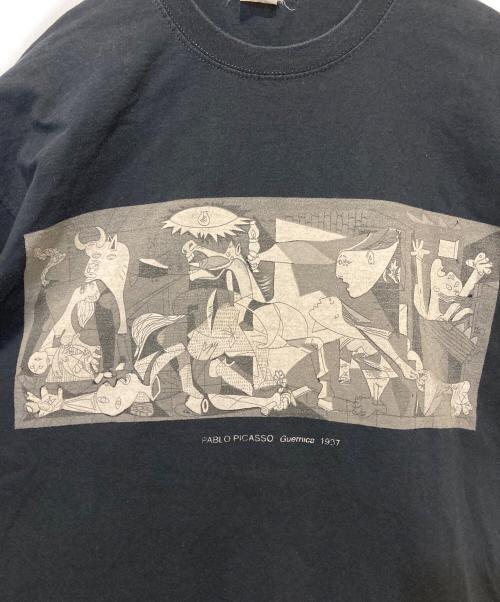 古着（フルギ）古着 (フルギ) プリントTシャツ ブラック サイズ:XLの古着・服飾アイテム