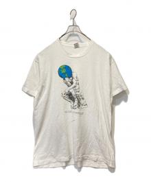 FRUIT OF THE LOOM（フルーツオブザルーム）の古着「プリントTシャツ」｜ホワイト