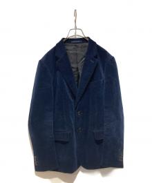 PAUL SMITH（ポールスミス）の古着「コーデュロイテーラードジャケット」｜ネイビー