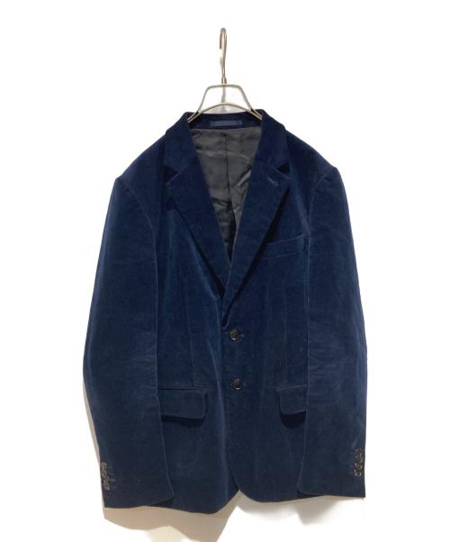 PAUL SMITH（ポールスミス）Paul Smith (ポールスミス) コーデュロイテーラードジャケット ネイビー サイズ:Mの古着・服飾アイテム