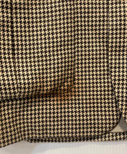 RALPH LAUREN（ラルフローレン）RALPH LAUREN (ラルフローレン) 千鳥格子テーラードジャケット ブラウン サイズ:9の古着・服飾アイテム