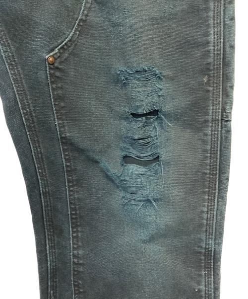 CarHartt（カーハート）CarHartt (カーハート) ダブルニーパンツ ネイビー サイズ:32 × 32の古着・服飾アイテム