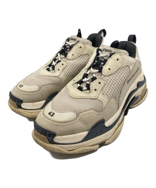 BALENCIAGA（バレンシアガ）BALENCIAGA (バレンシアガ) TRIPLE S グレー サイズ:28.5の古着・服飾アイテム