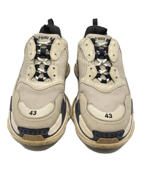 BALENCIAGA（バレンシアガ）BALENCIAGA (バレンシアガ) TRIPLE S グレー サイズ:28.5の古着・服飾アイテム