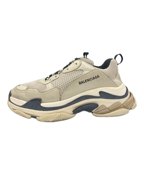 BALENCIAGA（バレンシアガ）BALENCIAGA (バレンシアガ) TRIPLE S グレー サイズ:28.5の古着・服飾アイテム