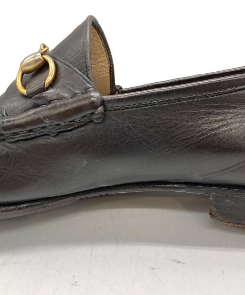 GUCCI（グッチ）GUCCI (グッチ) ホースビットローファー ダークブラウン サイズ:43 1/2 Eの古着・服飾アイテム