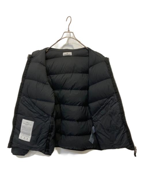 STONE ISLAND（ストーンアイランド）STONE ISLAND (ストーンアイランド) SEAMLESS TUNNEL NYLON DOWN ブラック サイズ:Mの古着・服飾アイテム