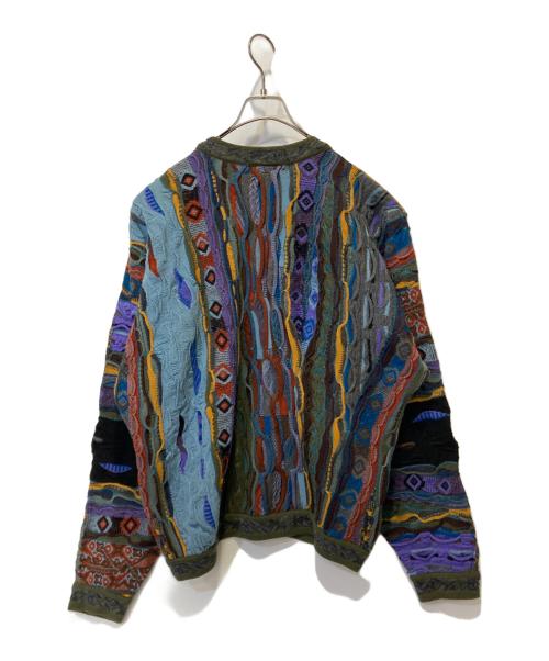 Coogi（クージー）Coogi (クージー) ３Dニットデザインニット マルチカラー サイズ:Mの古着・服飾アイテム