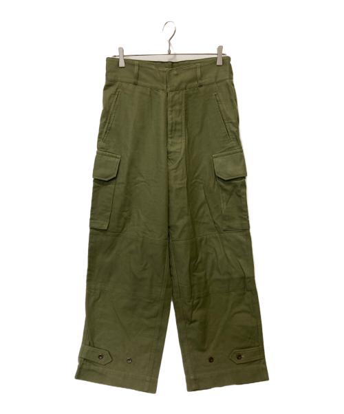 BLURHMS（ブラームス）blurhms (ブラームス) Cotton Serge 47 Pants グリーン サイズ:2の古着・服飾アイテム