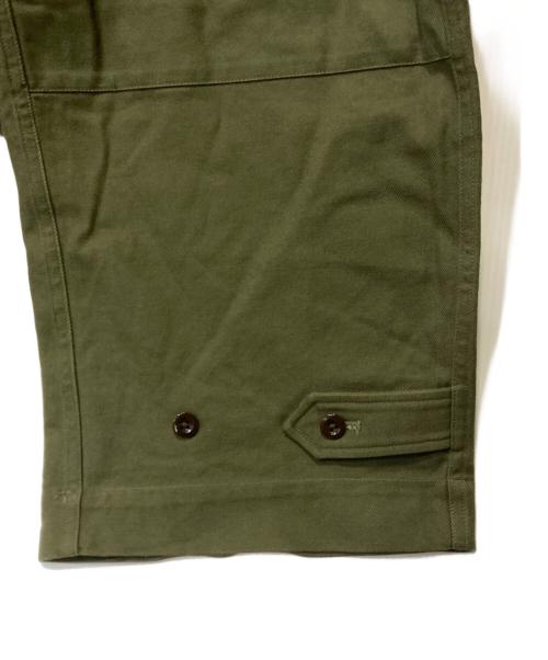 BLURHMS（ブラームス）blurhms (ブラームス) Cotton Serge 47 Pants グリーン サイズ:2の古着・服飾アイテム