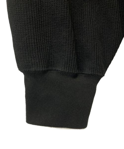 BLURHMS（ブラームス）blurhms (ブラームス) ヘンリーネックカットソー ブラック サイズ:表記無しの古着・服飾アイテム