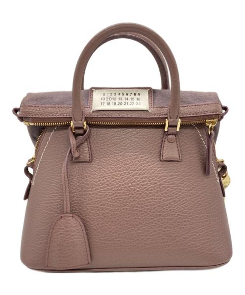 Maison Margiela（メゾンマルジェラ）Maison Margiela (メゾンマルジェラ) 5AC ショルダーバッグ ピンクの古着・服飾アイテム