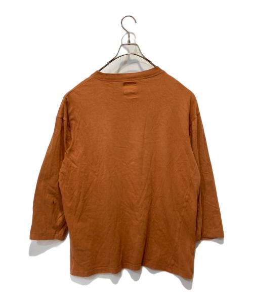 USED（ユーズド）USED (ユーズド) ロングスリーブカットソー オレンジ サイズ:182/188の古着・服飾アイテム