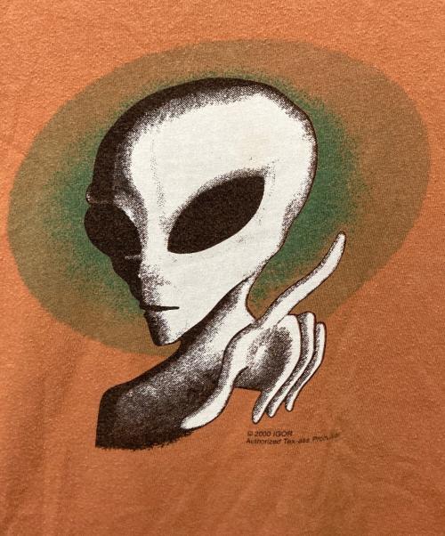 USED（ユーズド）USED (ユーズド) ロングスリーブカットソー オレンジ サイズ:182/188の古着・服飾アイテム