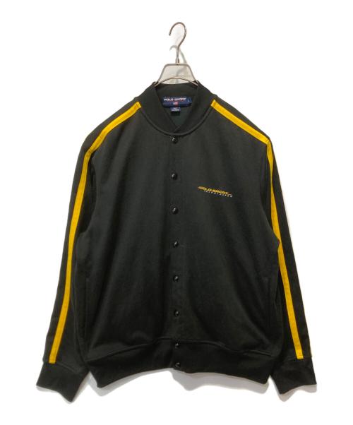 POLO SPORT（ポロスポーツ）POLO SPORT (ポロスポーツ) スナップトラックジャケット ブラック サイズ:Ｌの古着・服飾アイテム