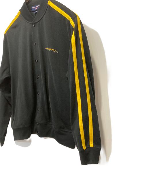 POLO SPORT（ポロスポーツ）POLO SPORT (ポロスポーツ) スナップトラックジャケット ブラック サイズ:Ｌの古着・服飾アイテム