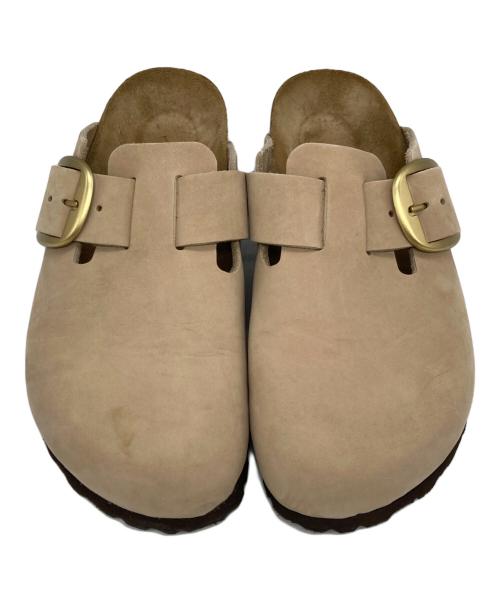 BIRKENSTOCK（ビルケンシュトック）BIRKENSTOCK (ビルケンシュトック) アンクルストラップサンダル ベージュ サイズ:37の古着・服飾アイテム