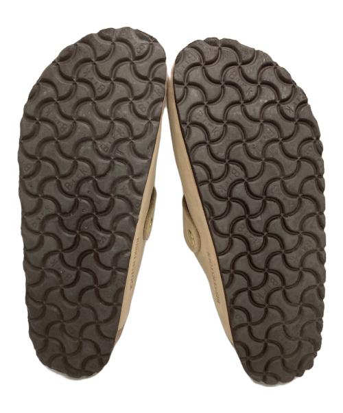 BIRKENSTOCK（ビルケンシュトック）BIRKENSTOCK (ビルケンシュトック) アンクルストラップサンダル ベージュ サイズ:37の古着・服飾アイテム