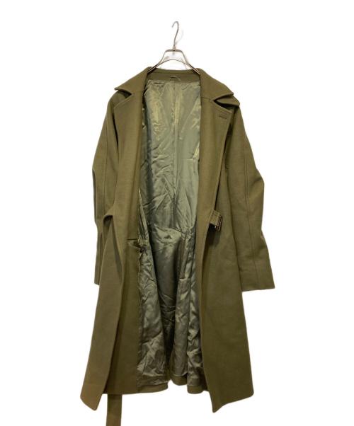 SMOOTHDAY（スムースデイ）SMOOTHDAY (スムースデイ) メルトン タイロッケンコート/Sl-C002-100 グリーン サイズ:3の古着・服飾アイテム