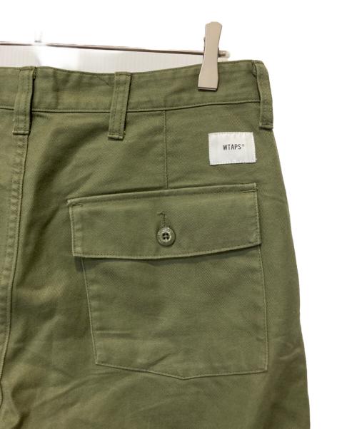 WTAPS（ダブルタップス）WTAPS (ダブルタップス) ベイカートラウザーパンツ オリーブ サイズ:03の古着・服飾アイテム