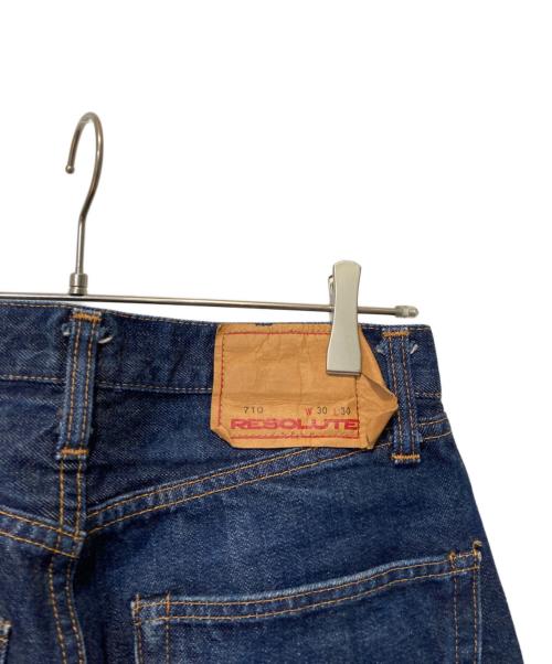 RESOLUTE（リゾルト）RESOLUTE (リゾルト) デニムパンツ ネイビー サイズ:W30の古着・服飾アイテム