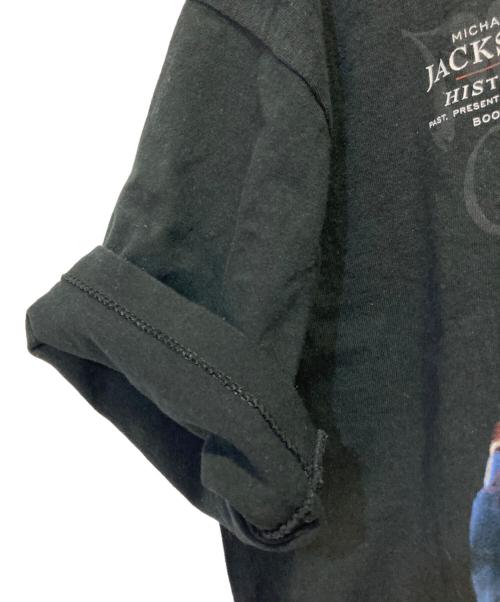 USED（ユーズド）USED (ユーズド) プリントTシャツ ブラック サイズ:Lの古着・服飾アイテム