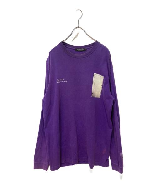 UNDERCOVER（アンダーカバー）UNDERCOVER (アンダーカバー) 長袖Tシャツ パープル サイズ:XLの古着・服飾アイテム