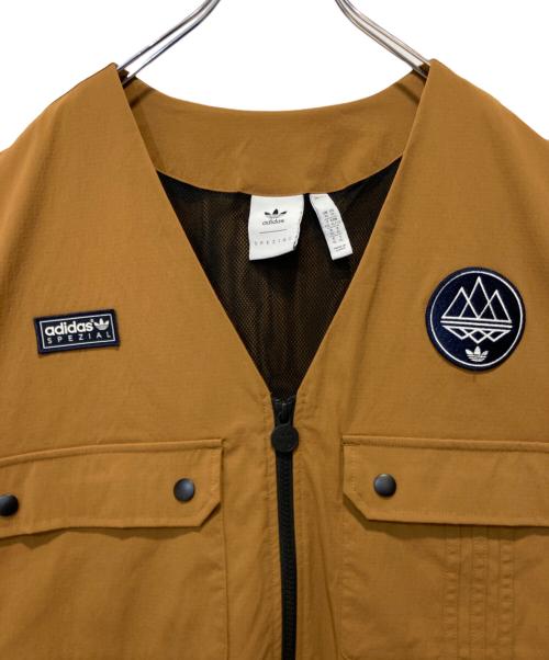 adidas（アディダス）adidas (アディダス) Wardour SPZL Vest ブラウン サイズ:4XLの古着・服飾アイテム