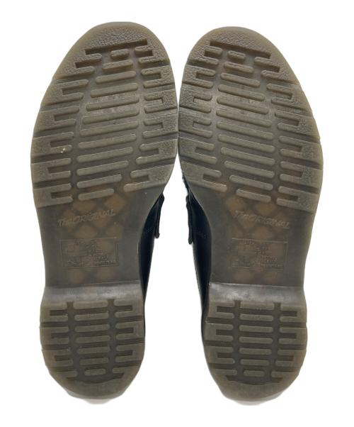 Dr.Martens（ドクターマーチン）Dr.Martens (ドクターマーチン) ADRIAN ホワイト ステッチ ローファー ブラック サイズ:UK9の古着・服飾アイテム