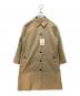 MARGARET HOWELL（マーガレットハウエル）の古着「ステンカラーコート」｜ベージュ