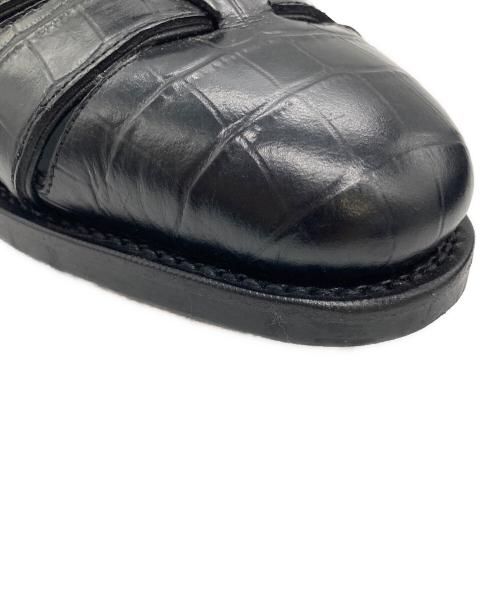 BARNEYS NEWYORK（バーニーズ・ニューヨーク）BARNEYS NEWYORK (バーニーズ・ニューヨーク) グルカサンダル ブラック サイズ:Sの古着・服飾アイテム