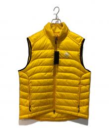 RLX RALPH LAUREN（アールエルエックスラルフローレン）の古着「ダウンベスト」｜イエロー