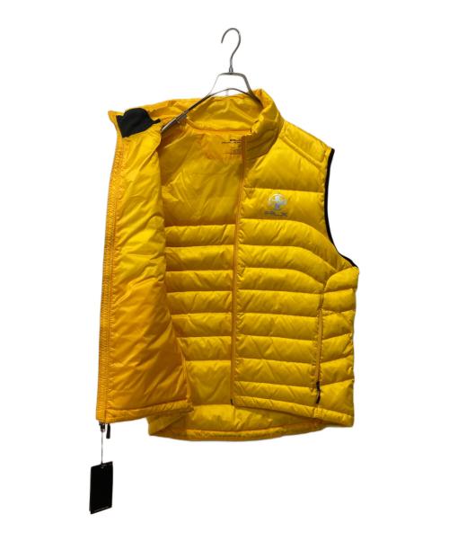 RLX RALPH LAUREN（アールエルエックスラルフローレン）RLX RALPH LAUREN (アールエルエックスラルフローレン) ダウンベスト イエロー サイズ:XLの古着・服飾アイテム