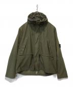 STONE ISLANDストーンアイランド）の古着「98SS Paul Harvey期 グリーンエッジワッペン」｜カーキ