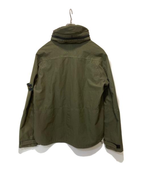 STONE ISLAND（ストーンアイランド）STONE ISLAND (ストーンアイランド) 98SS Paul Harvey期 グリーンエッジワッペン カーキ サイズ:Ｌの古着・服飾アイテム