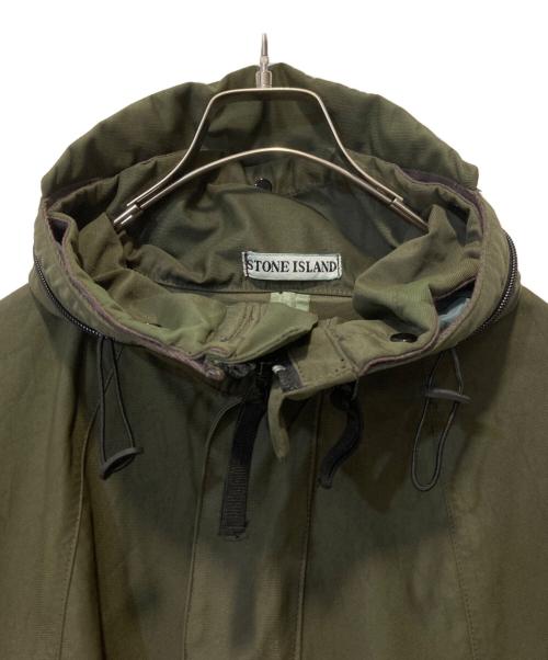 STONE ISLAND（ストーンアイランド）STONE ISLAND (ストーンアイランド) 98SS Paul Harvey期 グリーンエッジワッペン カーキ サイズ:Ｌの古着・服飾アイテム